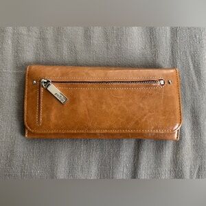 Hobo brand Tan Leather wallet